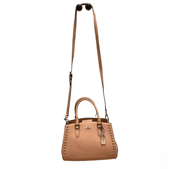 COACH - Empire Carryall Lacquer Rivets Pebble Blush
Leather Bag 36013 - Picture 2 of 5